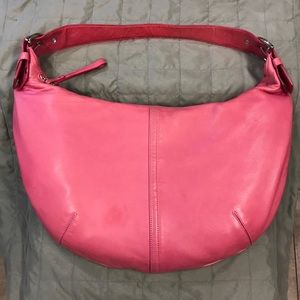 COACH TORTILLA NAPPA LAMBSKIN LEATHER SLOUCH HOBO